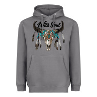 Storm wild soul boho skull Heavyweight Hoodie - RanaPortraitStore