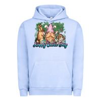 Pigment Grape Ice Gnome Bunny Happy Eater Day Urban Hoodie - NancyCooperArtShop