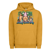 Pigment Peanut Butter Gnome Bunny Happy Eater Day Urban Hoodie - NancyCooperArtShop
