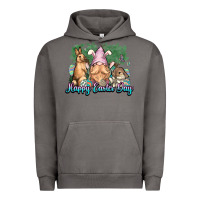 Pigment Tornado Gnome Bunny Happy Eater Day Urban Hoodie - NancyCooperArtShop