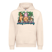 Sandshell Gnome Bunny Happy Eater Day Urban Hoodie - NancyCooperArtShop