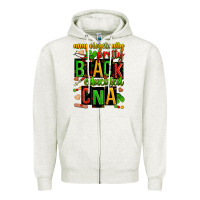 Oatmeal Heather unapologetically pretty black and educated cna zillion Zipper Hoodie - Zillion Design Studio