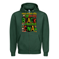 Sports Green unapologetically pretty black and educated cna zillion Zipper Hoodie - Zillion Design Studio