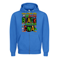 True Royal unapologetically pretty black and educated cna zillion Zipper Hoodie - Zillion Design Studio