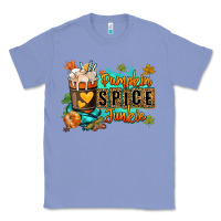 Colony Blue Pumpkin spice junkie Classic Tee - RanaPortraitStore