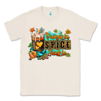 Natural Pumpkin spice junkie Classic Tee - RanaPortraitStore