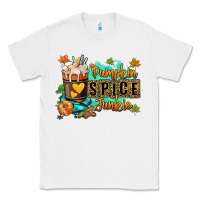 White Pumpkin spice junkie Classic Tee - RanaPortraitStore