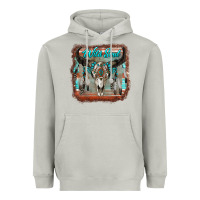 Moon Dust wild soul boho skull with background Heavyweight Hoodie - RanaPortraitStore