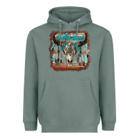 Sage wild soul boho skull with background Heavyweight Hoodie - RanaPortraitStore