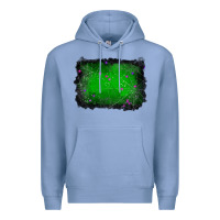 Colony Blue halloween background Premium Hoodie - RanaPortraitStore