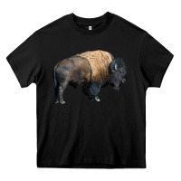 Black Bison Buffalo Heavy Core Tee - LillyAllenDesigns