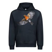 Navy Flying American Robin Urban Hoodie - LillyAllenDesigns