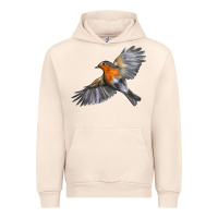 Sandshell Flying American Robin Urban Hoodie - LillyAllenDesigns