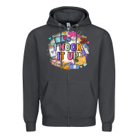 Smoke i hook it up  sewing Zipper Hoodie - Zillion Design Studio