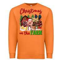 Carrot christmas on the farm Premium Sweatshirt - FaDigitalArtStudio