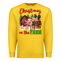 Lemon christmas on the farm Premium Sweatshirt - FaDigitalArtStudio