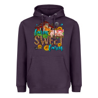 Plum farm sweet farm Heavyweight Hoodie - Zillion Design Studio