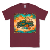 Burgundy Pumpkin farm Classic Tee - RanaPortraitStore