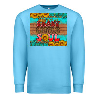Ocean Blue sassy little soul Premium Sweatshirt - HRA Design Shop