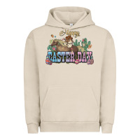 Pigment French Oak Happy Easter Day Rodeo Urban Hoodie - NancyCooperArtShop