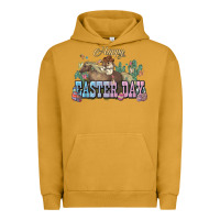 Pigment Peanut Butter Happy Easter Day Rodeo Urban Hoodie - NancyCooperArtShop