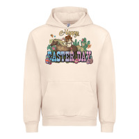 Sandshell Happy Easter Day Rodeo Urban Hoodie - NancyCooperArtShop
