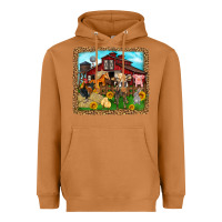 Meerkat farm life Heavyweight Hoodie - Zillion Design Studio