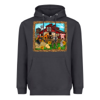 Smoke farm life Heavyweight Hoodie - Zillion Design Studio