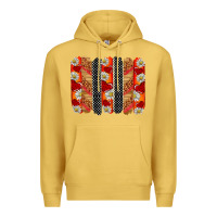 Antique Gold ladybug brushstrokes Premium Hoodie - BarkalooDesign