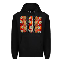 Black ladybug brushstrokes Premium Hoodie - BarkalooDesign