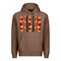 Chestnut ladybug brushstrokes Premium Hoodie - BarkalooDesign