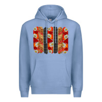 Colony Blue ladybug brushstrokes Premium Hoodie - BarkalooDesign