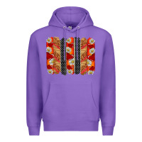 Purple ladybug brushstrokes Premium Hoodie - BarkalooDesign