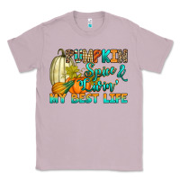Lilac Pumpkin spice and livin' my best life Classic Tee - RanaPortraitStore
