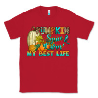 Red Pumpkin spice and livin' my best life Classic Tee - RanaPortraitStore