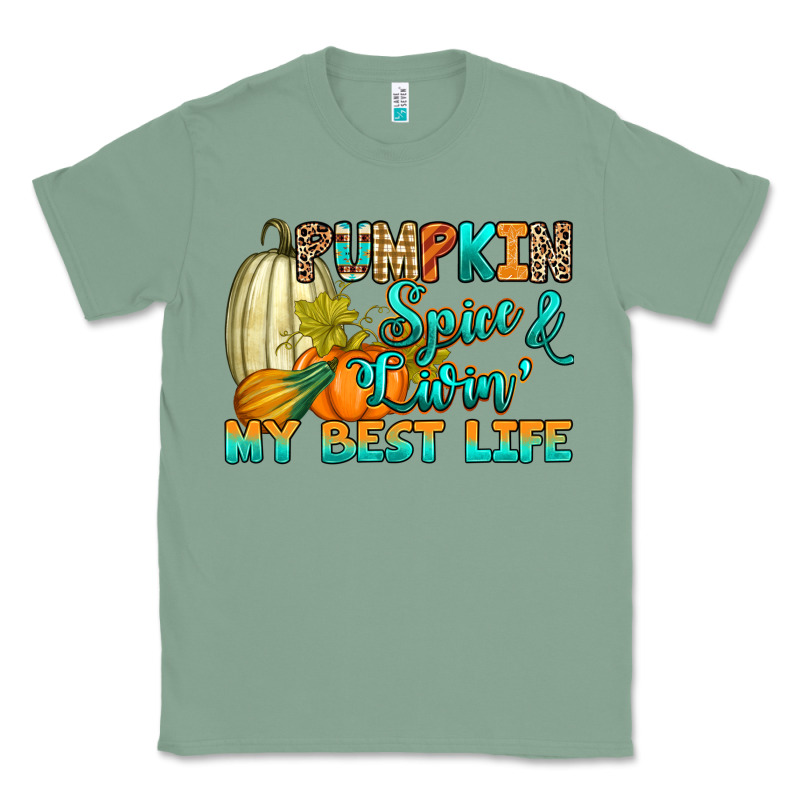 Pumpkin Spice And Livin' My Best Life Classic Tee by RanaPortraitStore | Teevron