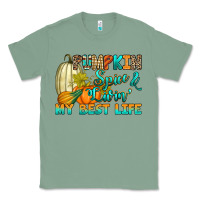 Sage Pumpkin spice and livin' my best life Classic Tee - RanaPortraitStore
