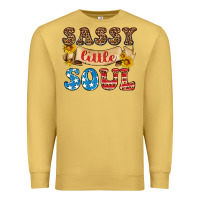 Antique Gold sassy little soul Premium Sweatshirt - HRA Design Shop