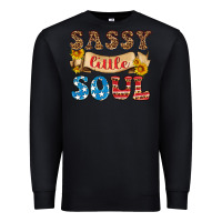 Black sassy little soul Premium Sweatshirt - HRA Design Shop