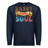 Navy sassy little soul Premium Sweatshirt - HRA Design Shop