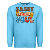 Ocean Blue sassy little soul Premium Sweatshirt - HRA Design Shop