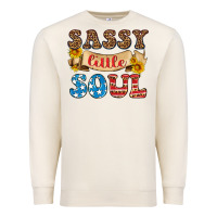 Sandshell sassy little soul Premium Sweatshirt - HRA Design Shop