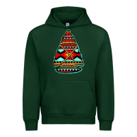Forest Green aztec arrowhead Urban Hoodie - Jasminsmagicworld