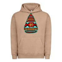 Pigment Burro aztec arrowhead Urban Hoodie - Jasminsmagicworld