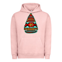 Pigment Salmon aztec arrowhead Urban Hoodie - Jasminsmagicworld