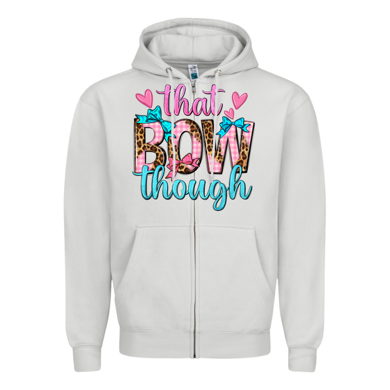 That Bow Though Zipper Hoodie by texasbilliewilder | Teevron