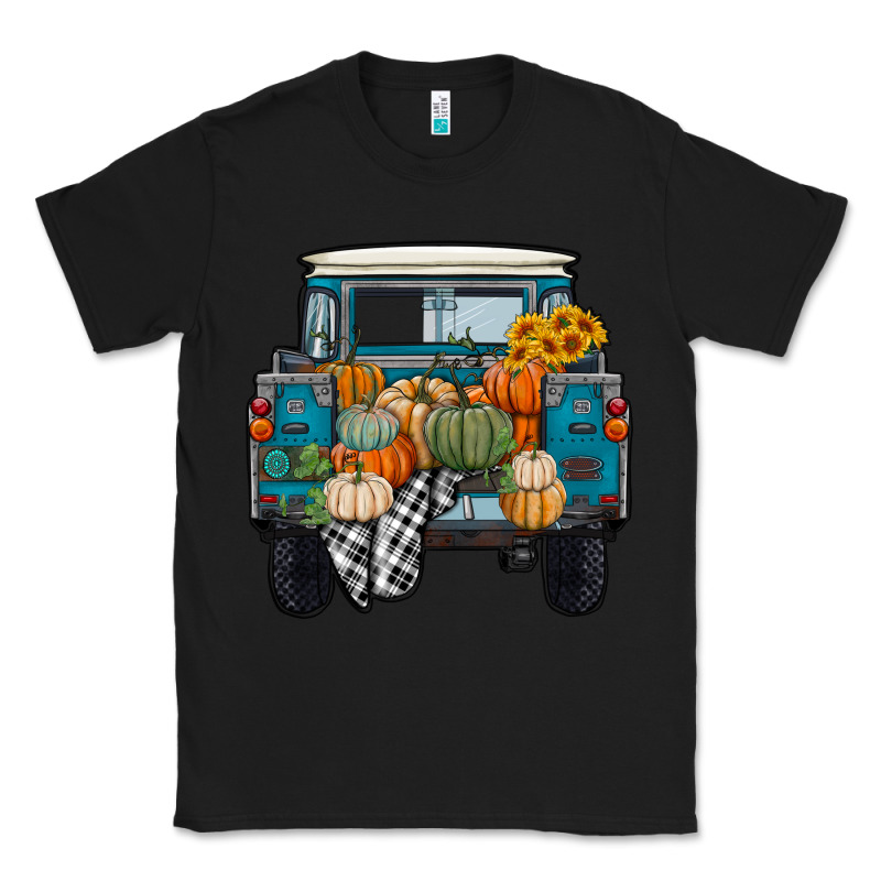 Fall Pumpkin Farm Truck Classic Tee by RanaPortraitStore | Teevron