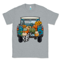 Heather Grey Fall Pumpkin Farm Truck Classic Tee - RanaPortraitStore