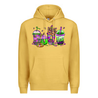 Antique Gold mardi gras coffee Premium Hoodie - Jasminsmagicworld