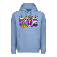 Colony Blue mardi gras coffee Premium Hoodie - Jasminsmagicworld